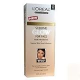 LOreal Sunless Sublime Glow Daily Moisturizer, Medium Face - 2.5 Oz