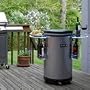 Soleus Air MC-88M Indoor/Outdoor Party Refrigerator, Silver