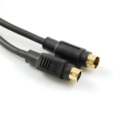 New Luxtronic 25-Ft S-Vhs Cable W/ Gold 4-Pin Connectors Fully Shielded Professional Grade Popular