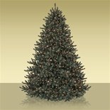 7.5' Blue Spruce Unlit Artificial Christmas Trees