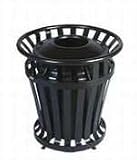 Rubbermaid 4020 WeatherGard Series Container with 20 U.S. gal - 75.7 L - BRUTE Container Rigid Liner - Black