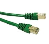 Cables To Go 27269 Shielded Cat5E Molded Patch Cable, Green (25 Feet/7.62 M ....