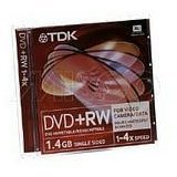 Electronics : TDK - DVD-R (8cm) - 1.4 GB ( 30min ) - jewel case - storage media