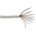 Aptii Alarm Cable White 8 Core Burglar Security System Wire 