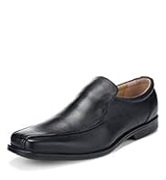 Airflex™ Leather Tramline Slip-On Shoes