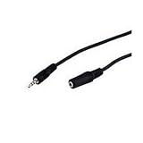 5m Audio Kabel Verlaengerung 3,5 mm stereo-St. 3,5mm stereo Buchse