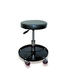 Air Piston Adjustable Creeper Seat W/ Tool/Parts Tray