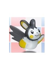 Toy: Emolga Emonga Strap Figure - Pepsi Nex Promo Pokemon BW Black White Best Wishes Mini Charm Nintendo Japan - Suntory