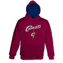 NBA Boys Cleveland Cavaliers Pullover Hoodie - R26C8Eca (Burgundy, 5/6)