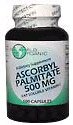 Ascorbyl Palmitate 500 mg 100 Capsules World Organic