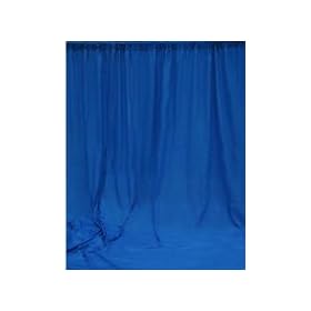 Pro Photo Connect 10 X16ft Chromakey Blue Screen Muslin Backdrop--blue Screen
