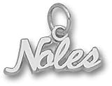 Florida State Seminoles Noles Charm - Sterling Silver Jewelry