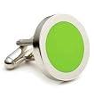 Green Dot Cufflinks