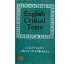 English Critical Texts