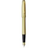 Sheaffer Prelude Fountain Pens with Cartridges, Fluted 22K Gold Plate Finish with 22K Gold Plate Trim (SH/368-0)