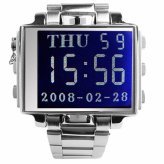 Ultimate Style 8GB Steel MP4 Player Watch - 1.8 Inch Screen