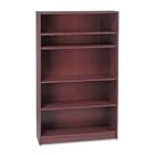 5 Shelf Bookcase - Mahogany by United Stationers