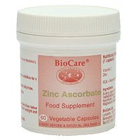 Biocare Zinc Ascorbate - 60 Vegicaps