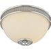 Minka Lavery 4286-77, Federal Restoration Glass Flush Mount Lighting, 1 Light, 60 Watts, Chrome