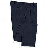 Cutter & Buck Big & Tall Signature Gabardine Microfiber Pants Dark Navy 36T