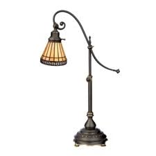 Quoizel Timeless Task Collection Sonnet Tiffany Desk Lamp by Quoizel