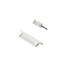 Staubschutz-Kappen Set f�r iPhone 4/4S iPad/iPad 2 wei�