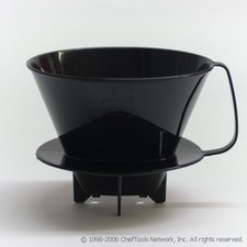 Harold Import 2664 #4 Filter Cone Red and Black Assorted