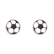 Soccer Ball Stud Earrings