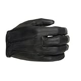 Damascus Gloves Dyna-Thin, Unlined Leather w/Short Cuff, Small