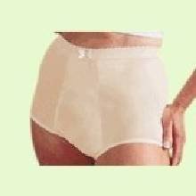 Health Dri Fancie Nylon Panty Heavy White Size 8