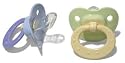 NUK Classic Silicone BPA Free Fashion Pacifier, Size 1, 2 Pack, Colors May Vary