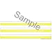 Kindergarten 3/4 3-lines per page (Yellow)