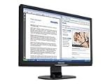 Philips - Brilliance 240S1SB - LCD display - TFT - 24'' - widescreen - 1920 x 1200 60 Hz - 300 cd m2 - 1000:1 - 25000:1 (dynamic) - 5 ms - 0.27 mm - DVI-D, VGA - black texture