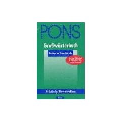 PONS Gro�w�rterbuch Deutsch als Fremdsprache
