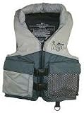KENT DELUXE SIZED FISHING VESTColor: Gray/Charcoal / Size: 3XL / Chest: 52-56'