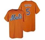 Baseball T-Shirt - New York Mets #05 David Wright T-Shirt