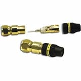 Impact Acoustics Performance - Coaxial RF connector - 18 AWG - F connector (M) - ( RG-6 ) - black, yellow