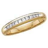 14kt. Gold, 1/4 ct. tw. Diamond Anniversary Ring