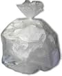 ^High Density Black and Clear Liners - Clear, 13 Microns, 55 gallon Min.Order is 1 CS ( 200 Each / Case; )