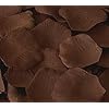 Chocolate Brown Silk Rose Petals - bag of 200 petals