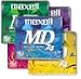 Electronics : Maxell MD-74 Colored Minidiscs (10-Pack)