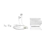 Sennheiser CX 300 II Precision In-Ear-Kopfh�rer (1,2 m Kabell�nge, 3,5 mm Klinkenstecker, Tragetasche, Earadapterset S/M/L) wei�