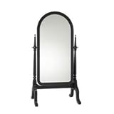 Seabrook Black Cheval Mirror 5607
