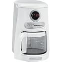KitchenAid KCM511WH 10-Cup Programmable Coffeemaker, White