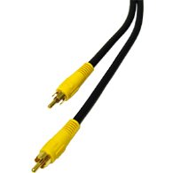 Cables to Go Hi Resolution Video cable RCA RCA 50 ft shielded black