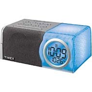 Timex Color Change Dual Alarm AM/FM Clock Radio with Bedtime Beats - T205
