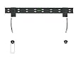 Slim Low Profile TV LCD HDTV LED Plasma WALL MOUNT (32 - 50 inch screen) up to 110lb BLACK (VESA up to 600x600) for Sony / Panasonic / Sharp / Toshiba / Samsung / Philips / LG / ViewSonic / JVC / Olevia / Audiovox / Haier / Hitachi / Vizio / Dell / Westinghouse / Akai / Dynex / Insignia TV Models