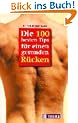 Die 100 ( hundert) besten Tips f�r einen gesunden R�cken