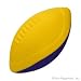 Third Party New : Nerf Turbo Micro Football, Assorted Colors