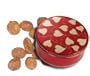 1 and 1/2 lb Honey Roasted Peanuts Tin - Sweet Hearts